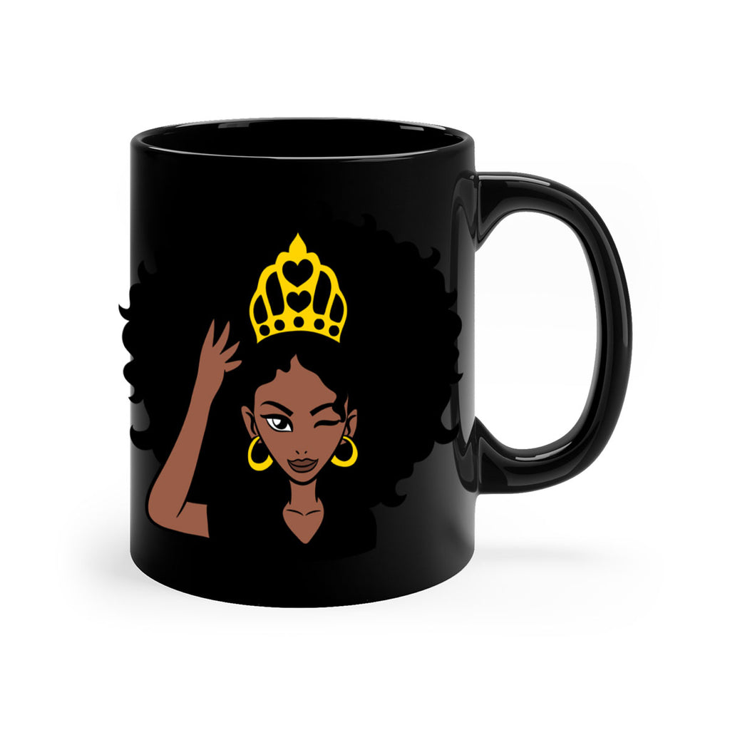 afro queen crown 72#- Black women - Girls-Mug / Coffee Cup