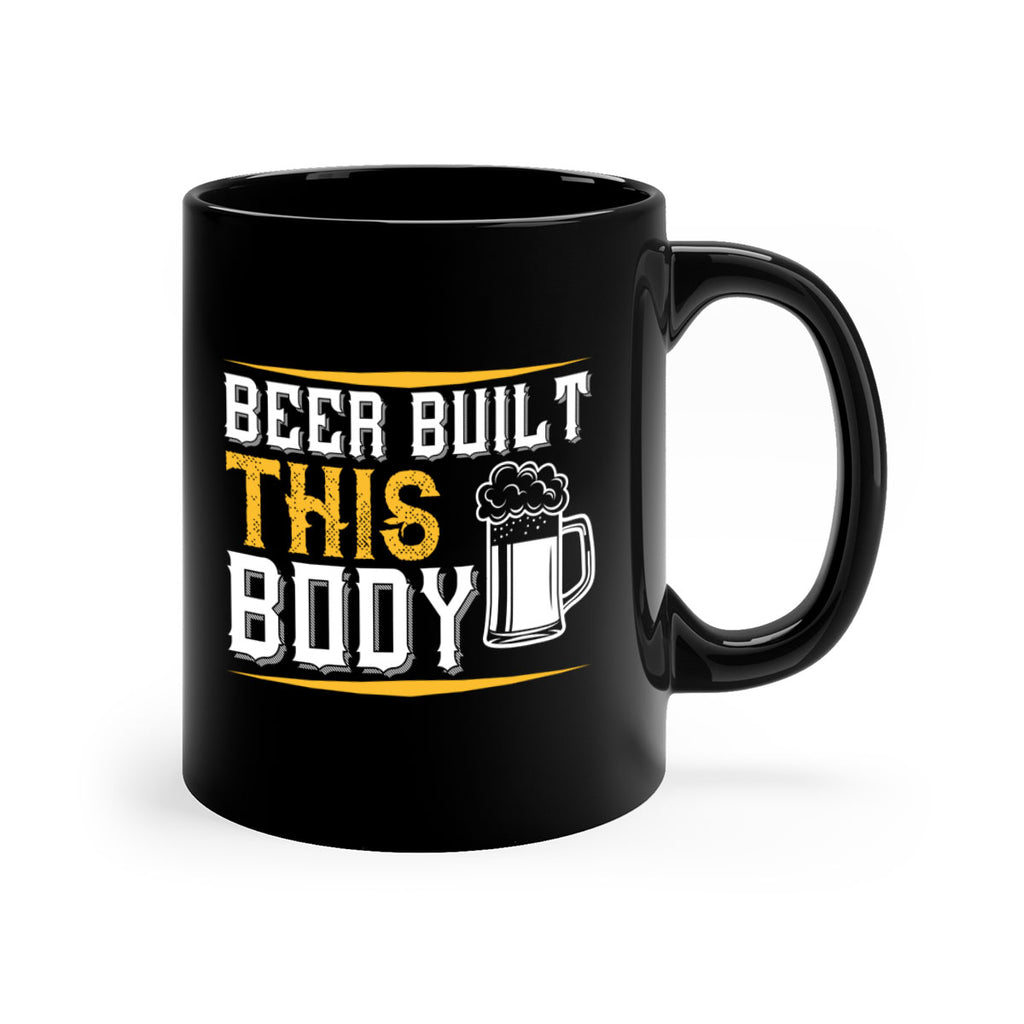 beer built this body 110#- beer-Mug / Coffee Cup