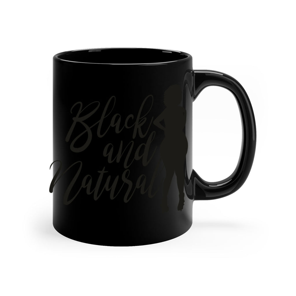 black and natural 22#- Black women - Girls-Mug / Coffee Cup