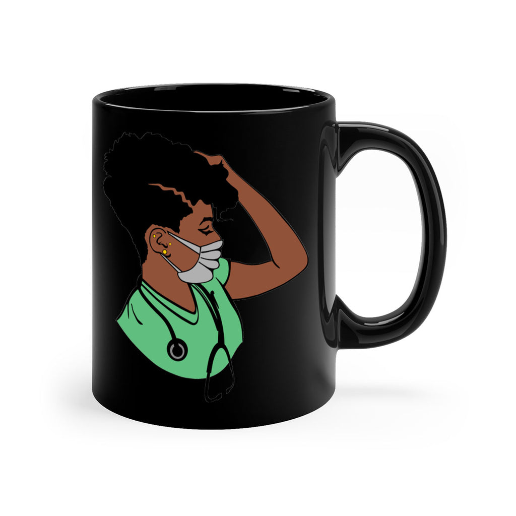 black nurse 2#- Black women - Girls-Mug / Coffee Cup