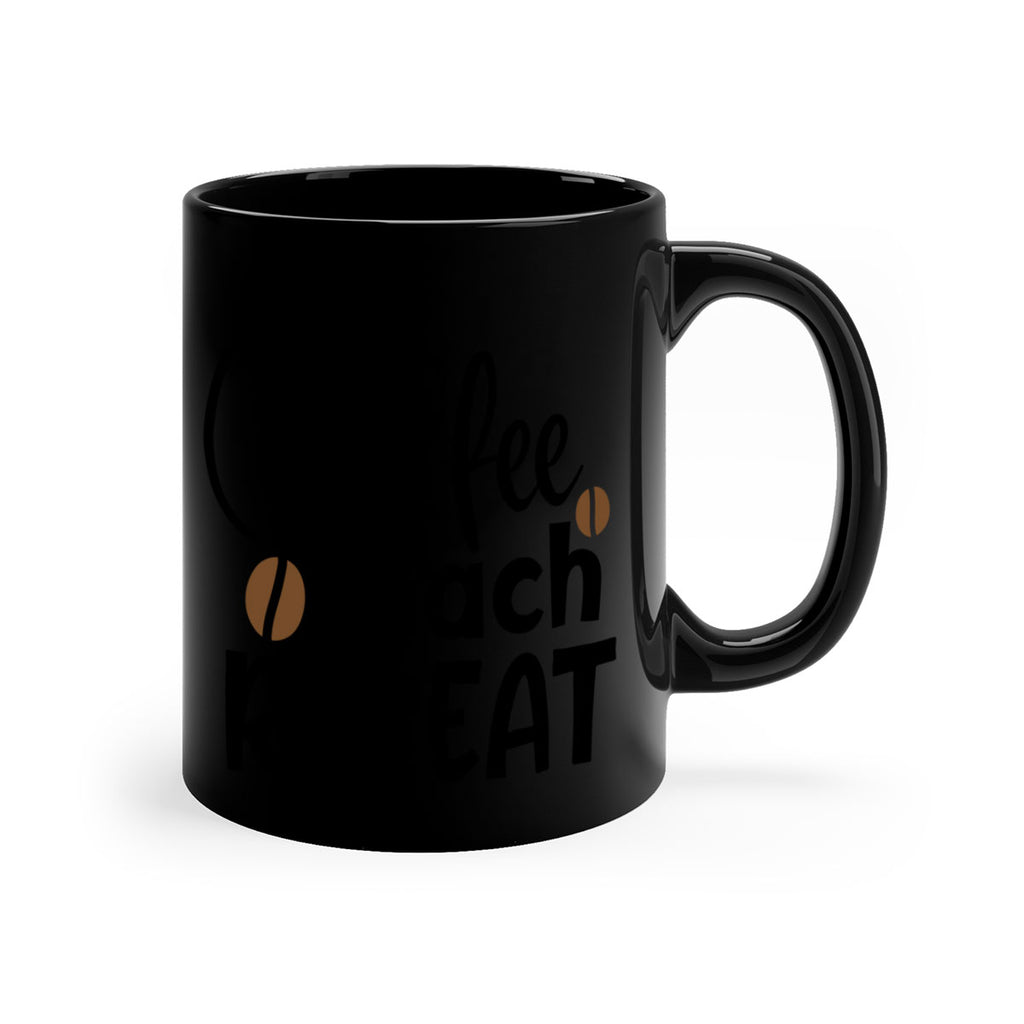 coffee teach repeat Style 186#- teacher-Mug / Coffee Cup