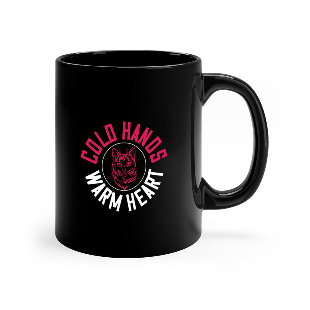 cold hands warm heart Style 42#- cat-Mug / Coffee Cup