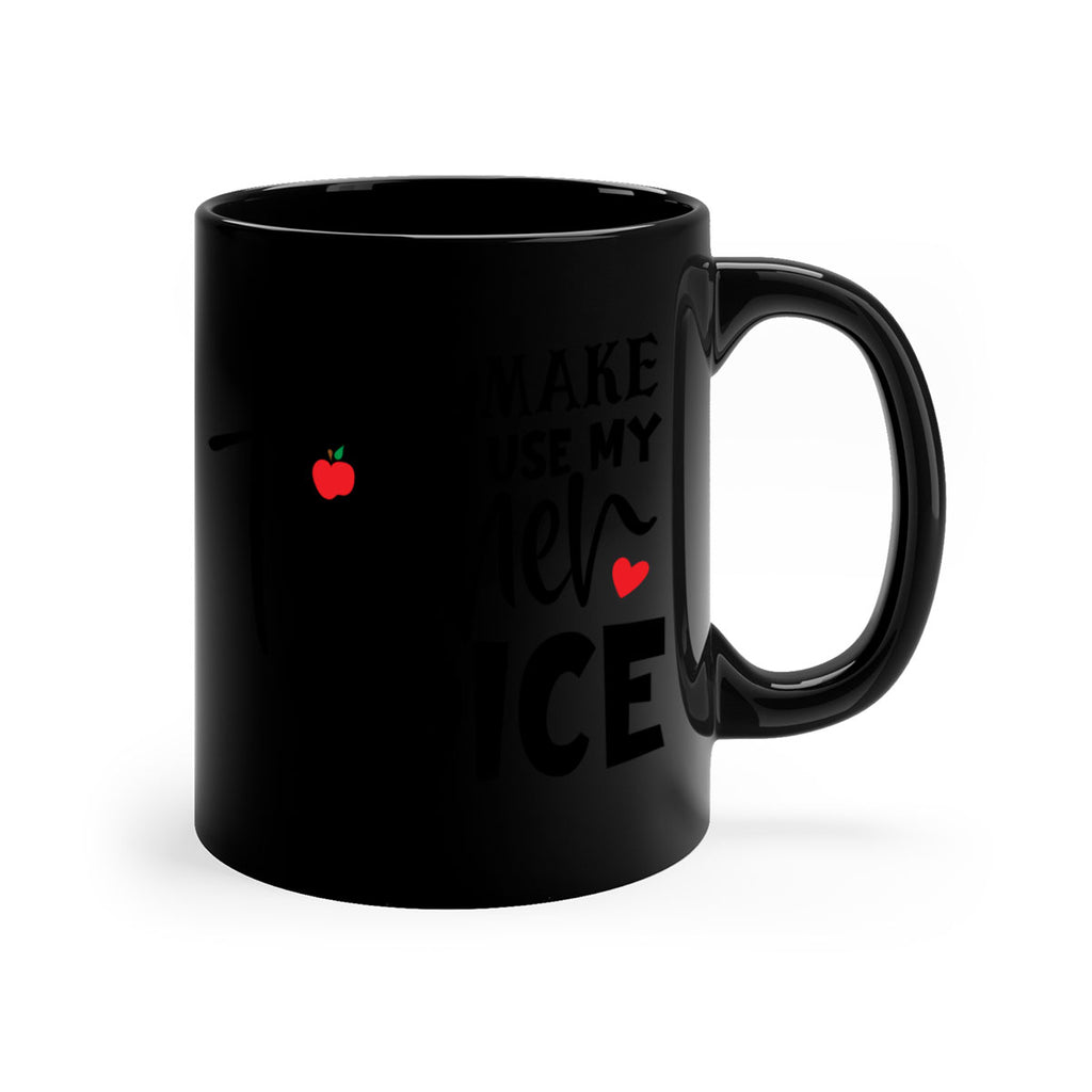 dont make me use my teacher voice Style 182#- teacher-Mug / Coffee Cup