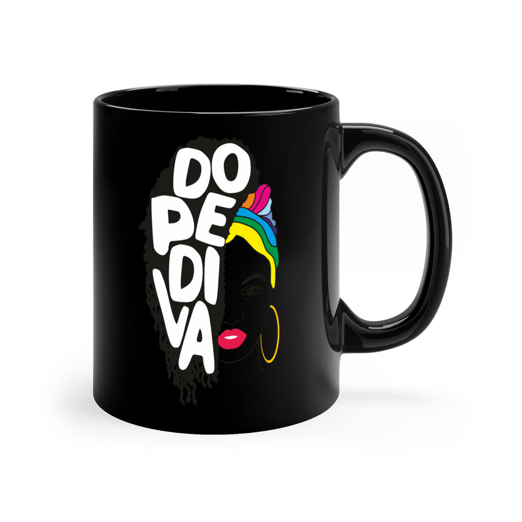 dope diva 5#- Black women - Girls-Mug / Coffee Cup