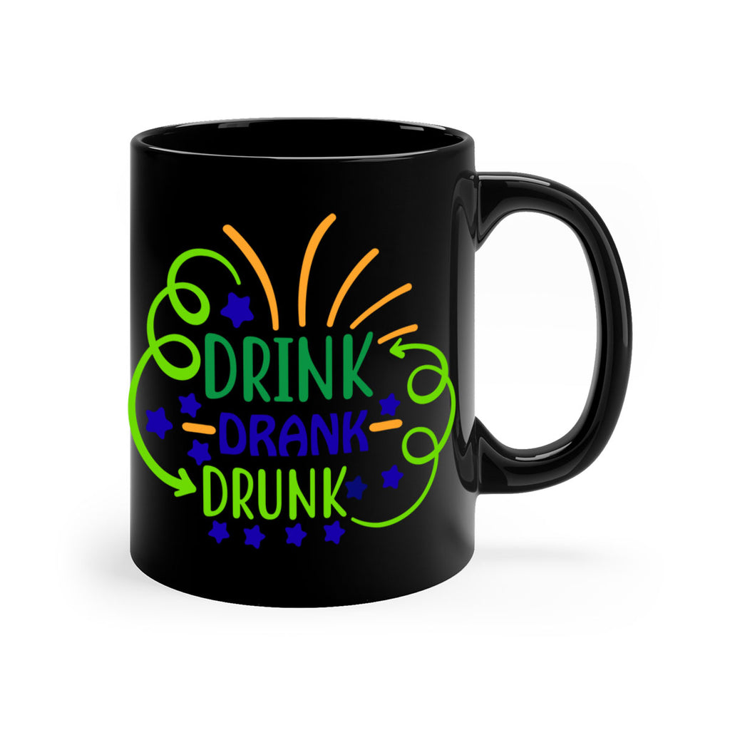 drink drank drunk 23#- mardi gras-Mug / Coffee Cup