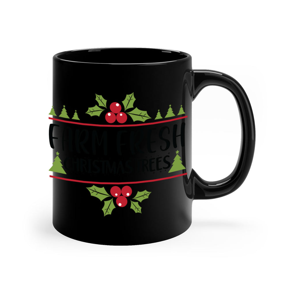 farm fresh christmas trees style 207#- christmas-Mug / Coffee Cup