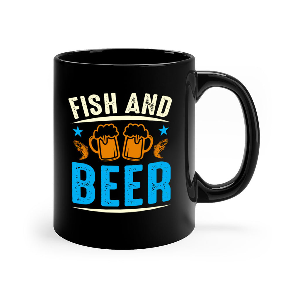 fish and beer 114#- beer-Mug / Coffee Cup