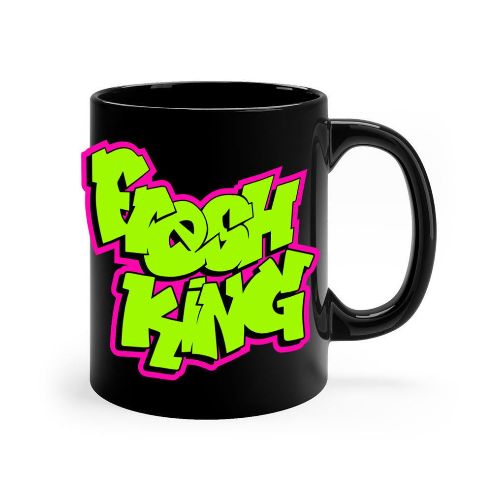 fresh king 147#- black words - phrases-Mug / Coffee Cup