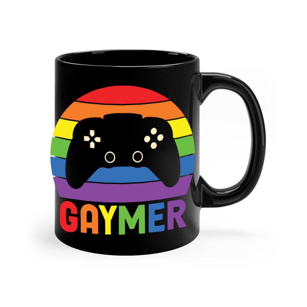 gaymer lgbt gamer rainbow flag lgbt 135#- lgbt-Mug / Coffee Cup