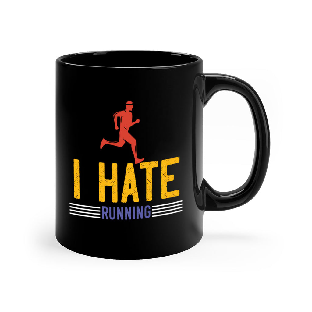 i hate running 40#- running-Mug / Coffee Cup