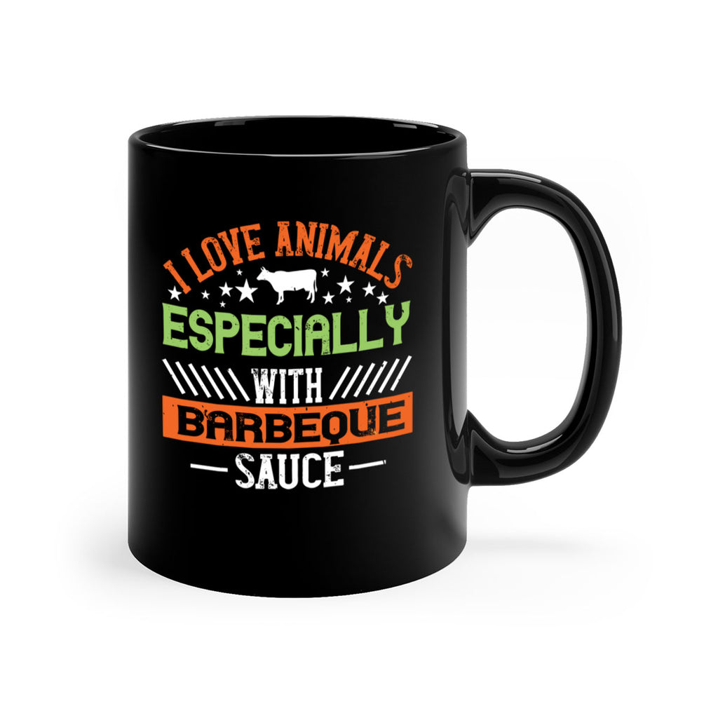 i love animals especially with barbeque sauce 130#- vegan-Mug / Coffee Cup