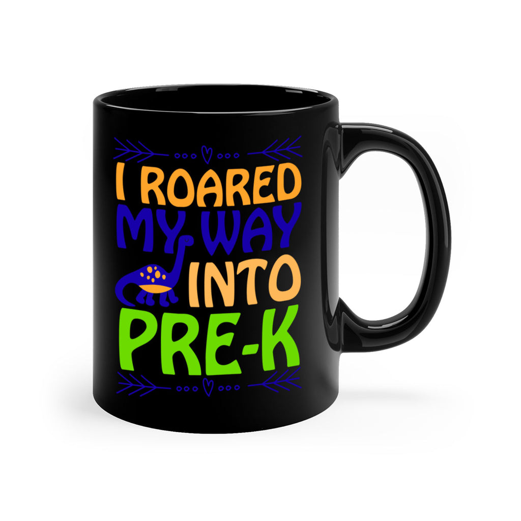 i roared my way into prek 20#- mardi gras-Mug / Coffee Cup