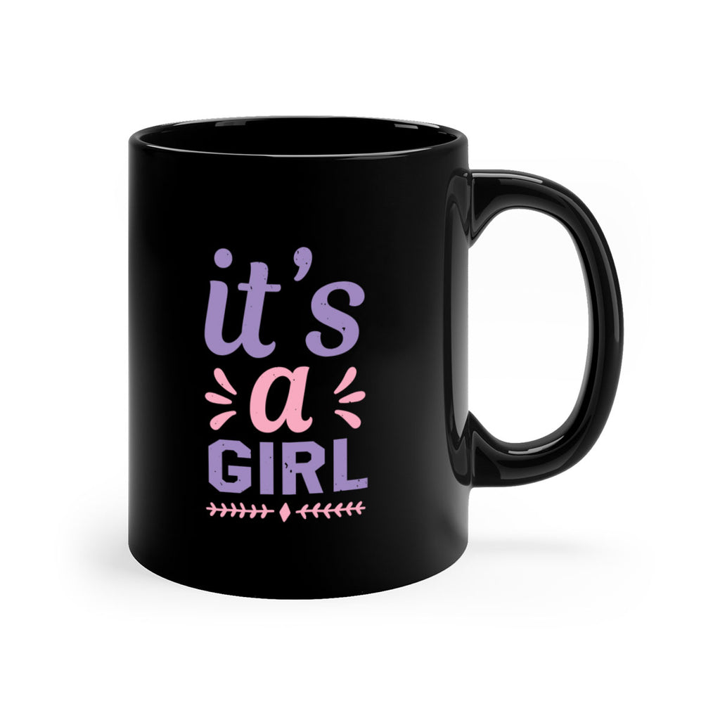 its a girl Style 32#- baby shower-Mug / Coffee Cup