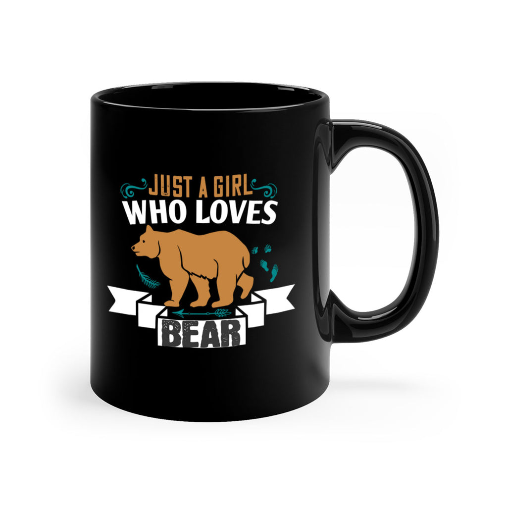 just a girl who loves bear 19#- bear-Mug / Coffee Cup