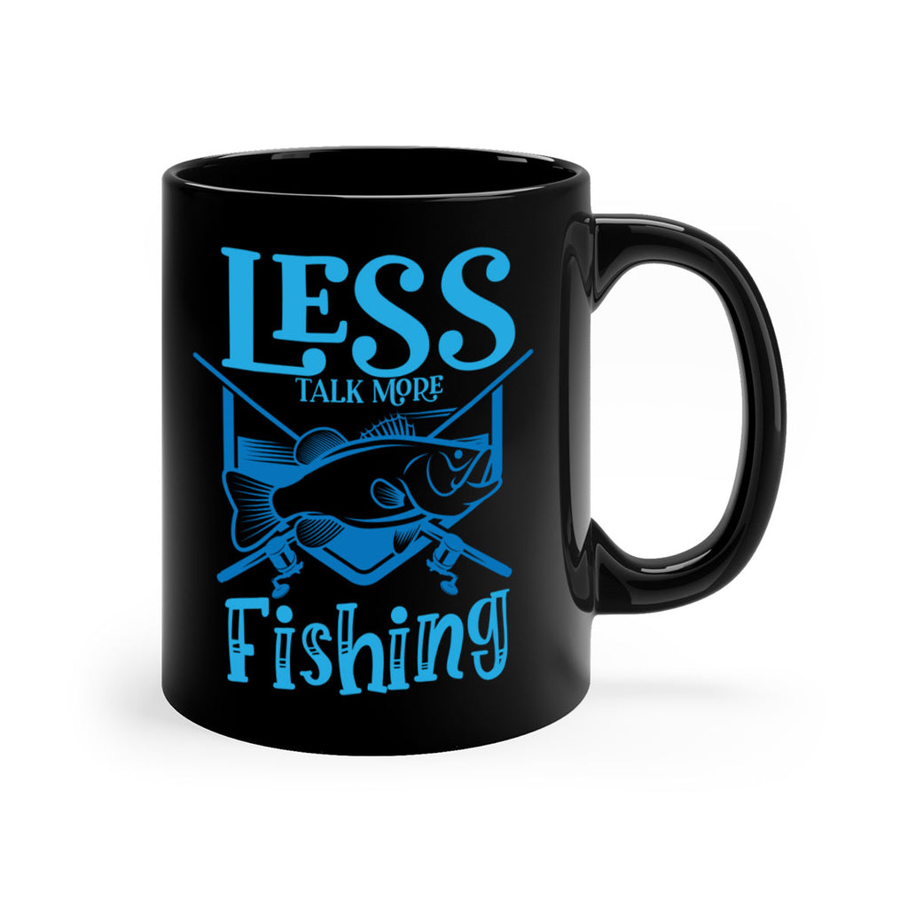 less talk more fishing 206#- fishing-Mug / Coffee Cup