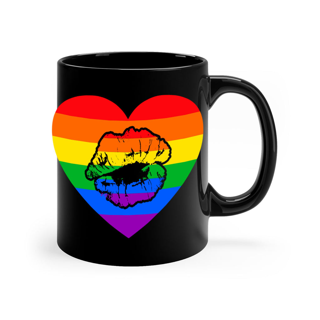 lgbt rainbow cool lip lgbt 96#- lgbt-Mug / Coffee Cup