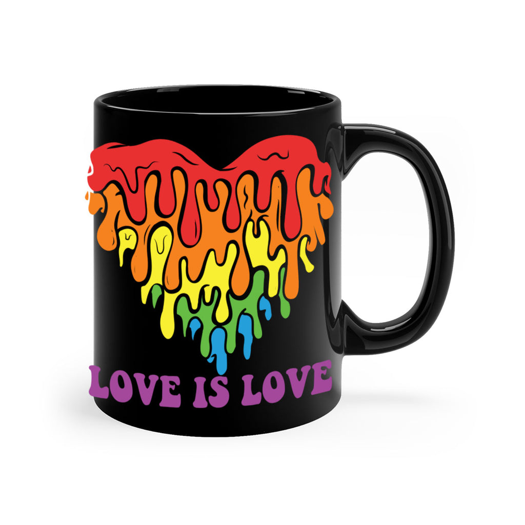 love is love rainbow ice lgbt 85#- lgbt-Mug / Coffee Cup