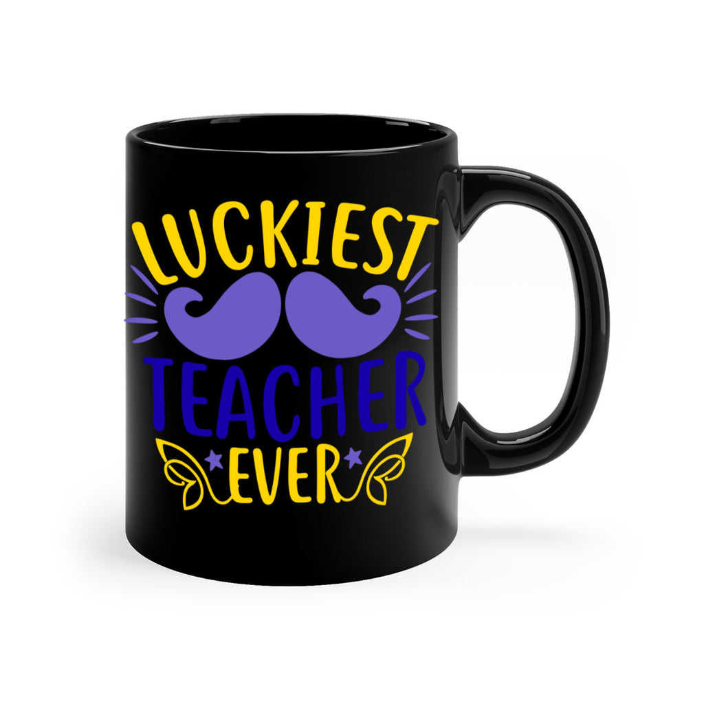 luckiest teacher ever 12#- mardi gras-Mug / Coffee Cup