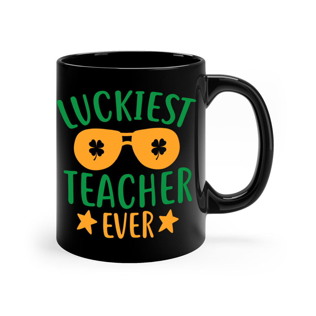 luckiest teacher ever 13#- mardi gras-Mug / Coffee Cup