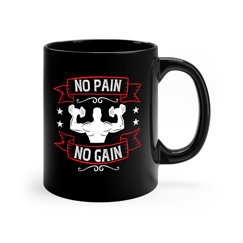 no pain no gain 82#- gym-Mug / Coffee Cup