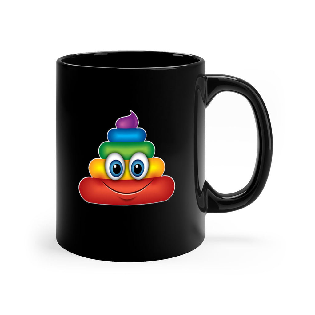 rainbow poop emoji 4#- lgbt-Mug / Coffee Cup