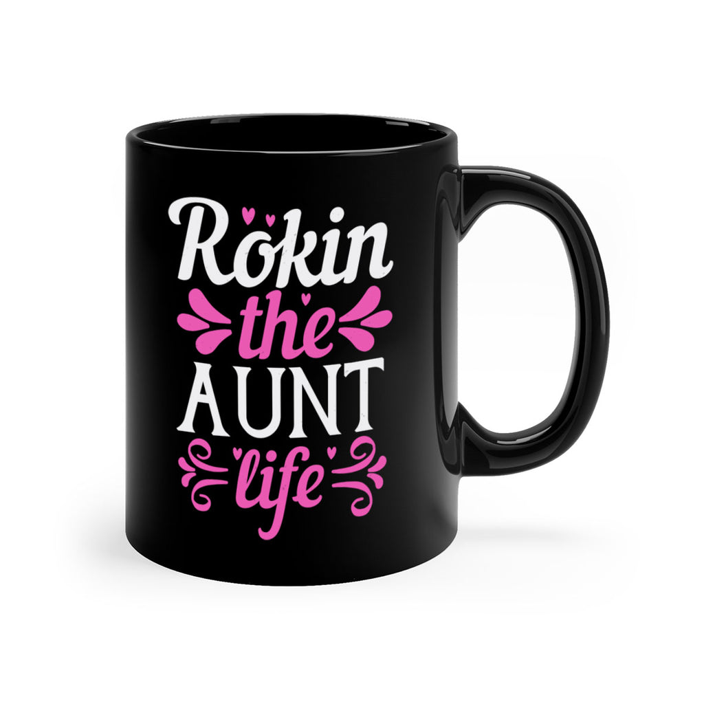 rokin the aunt life Style 24#- aunt-Mug / Coffee Cup
