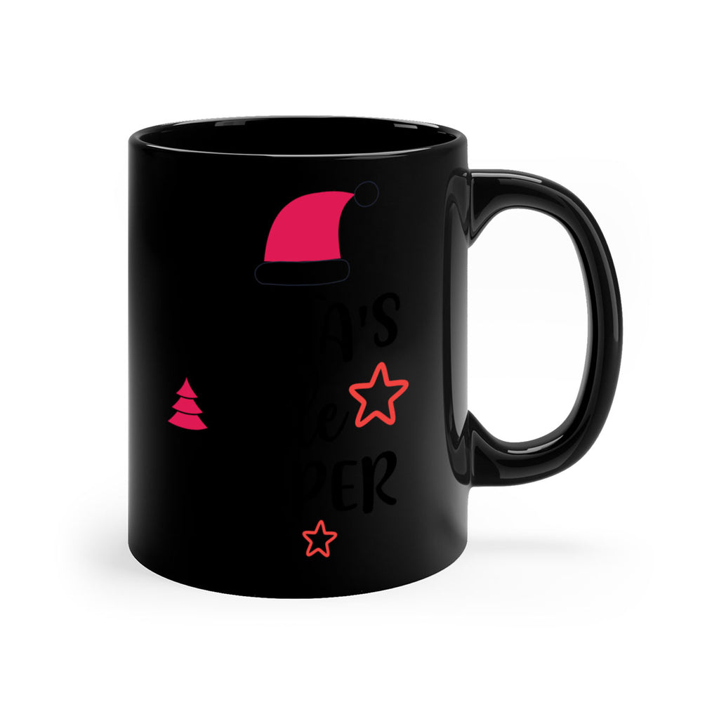 santa's little helper style 614#- christmas-Mug / Coffee Cup