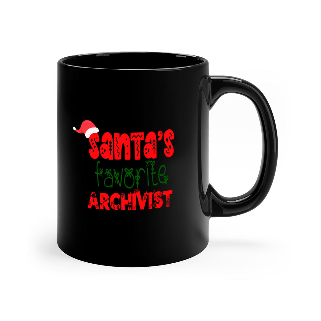 santas favorite archivist style 650#- christmas-Mug / Coffee Cup