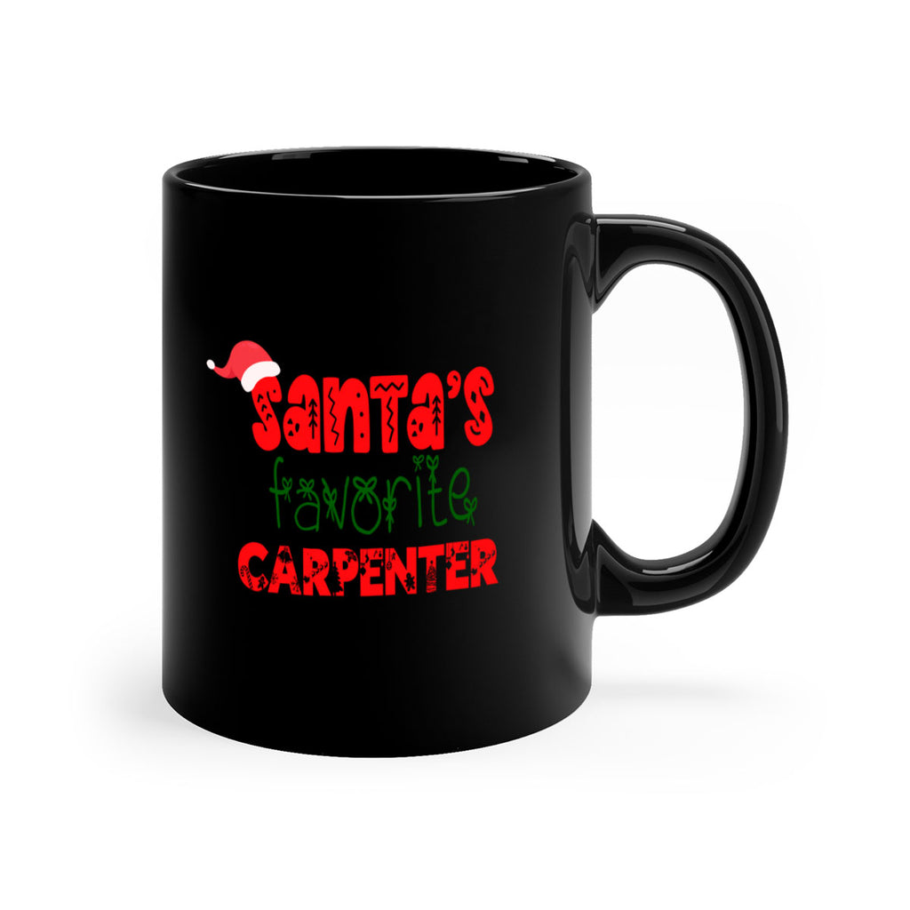 santas favorite carpenter style 701#- christmas-Mug / Coffee Cup
