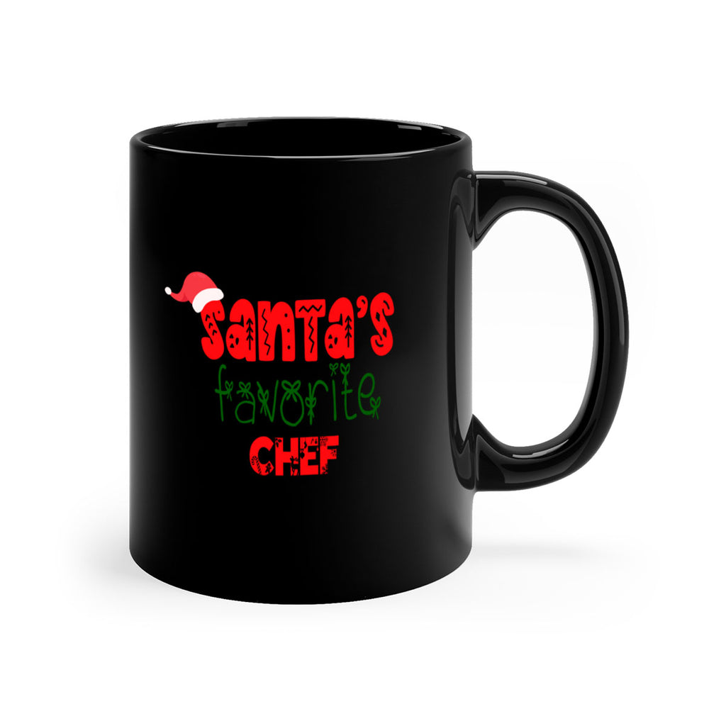 santas favorite chef style 711#- christmas-Mug / Coffee Cup