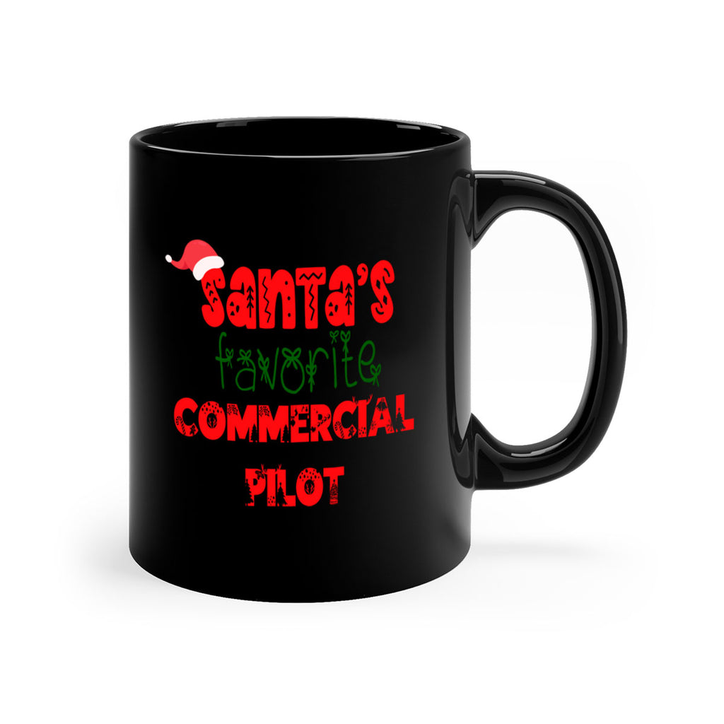 santas favorite commercial pilot style 729#- christmas-Mug / Coffee Cup