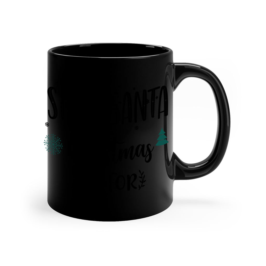 silly santa christmas is for jesus style 1175#- christmas-Mug / Coffee Cup
