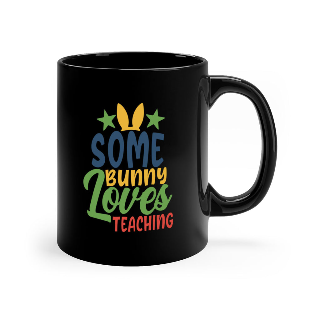 some bunny loves teaching Style 150#- teacher-Mug / Coffee Cup
