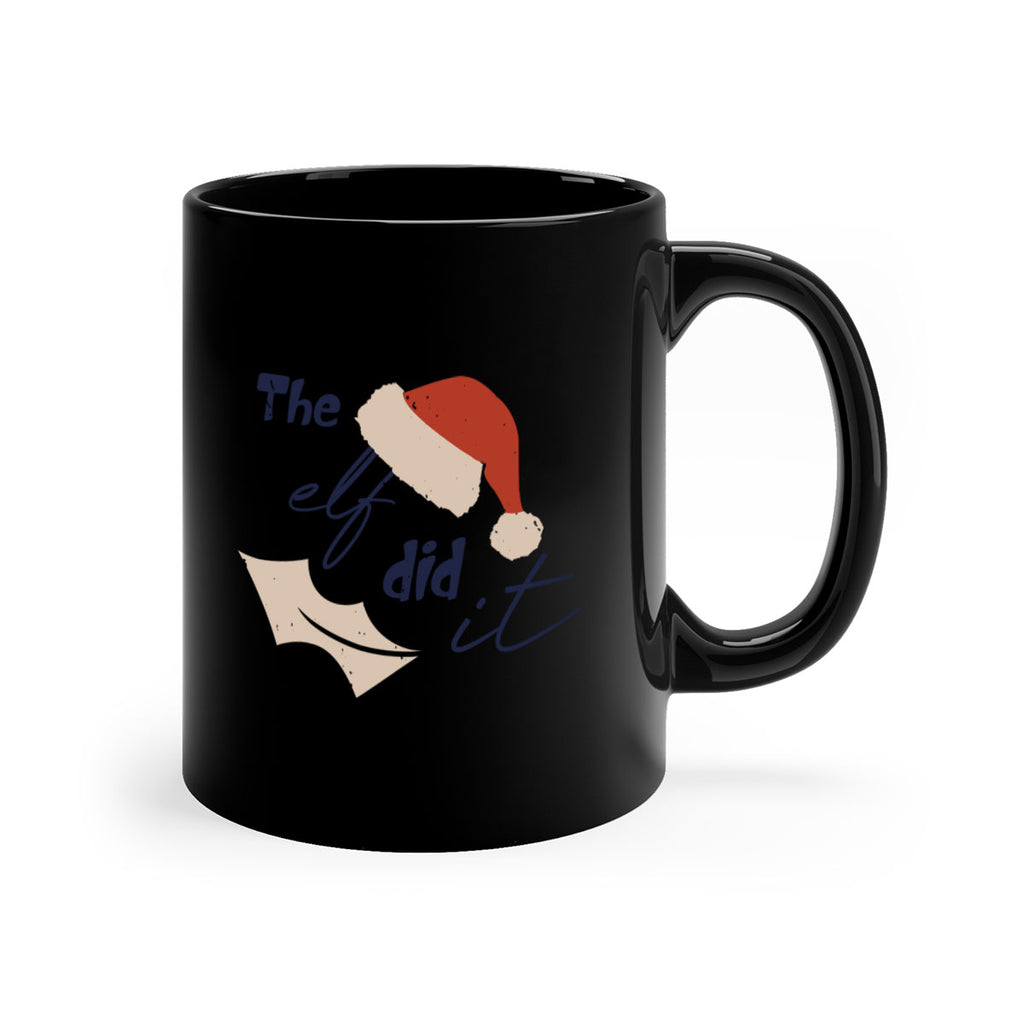 the elf did it 351#- christmas-Mug / Coffee Cup