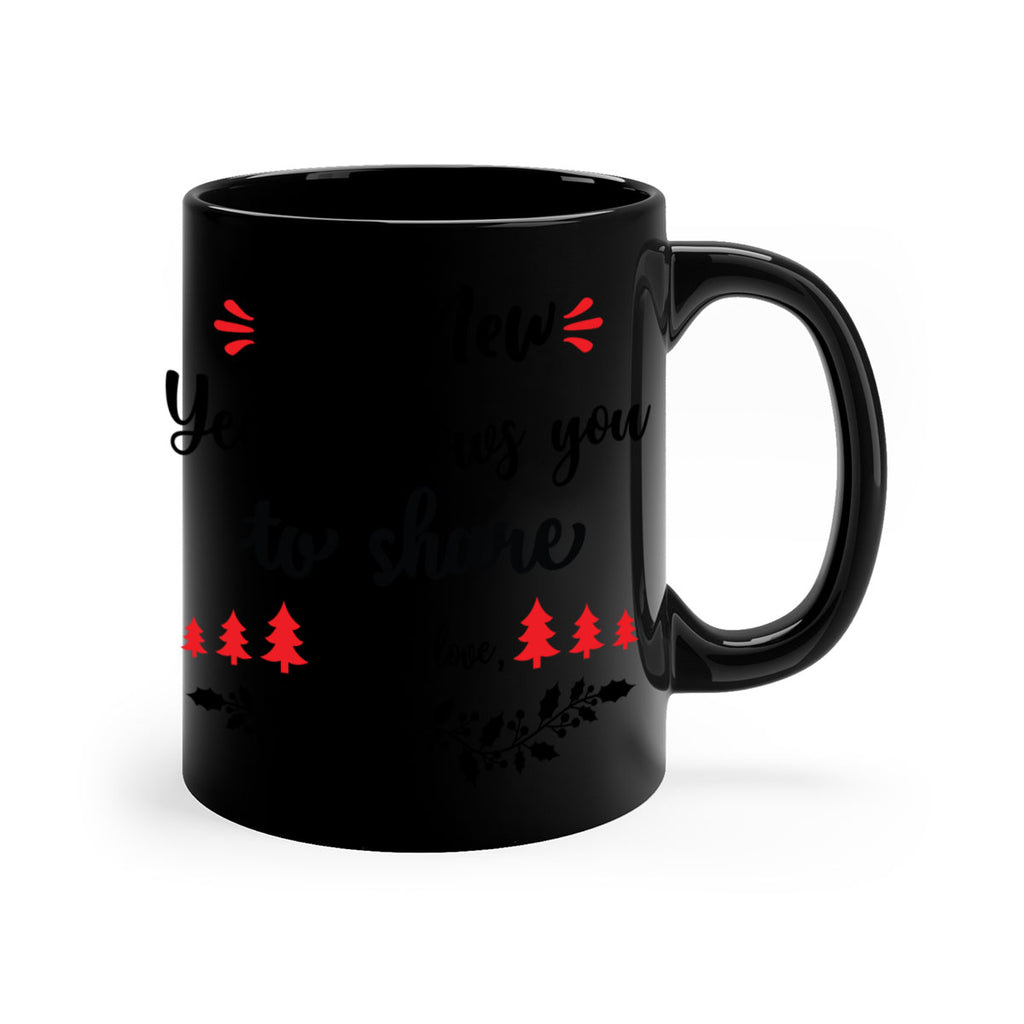 the new year allows you to share lots of love style 1205#- christmas-Mug / Coffee Cup