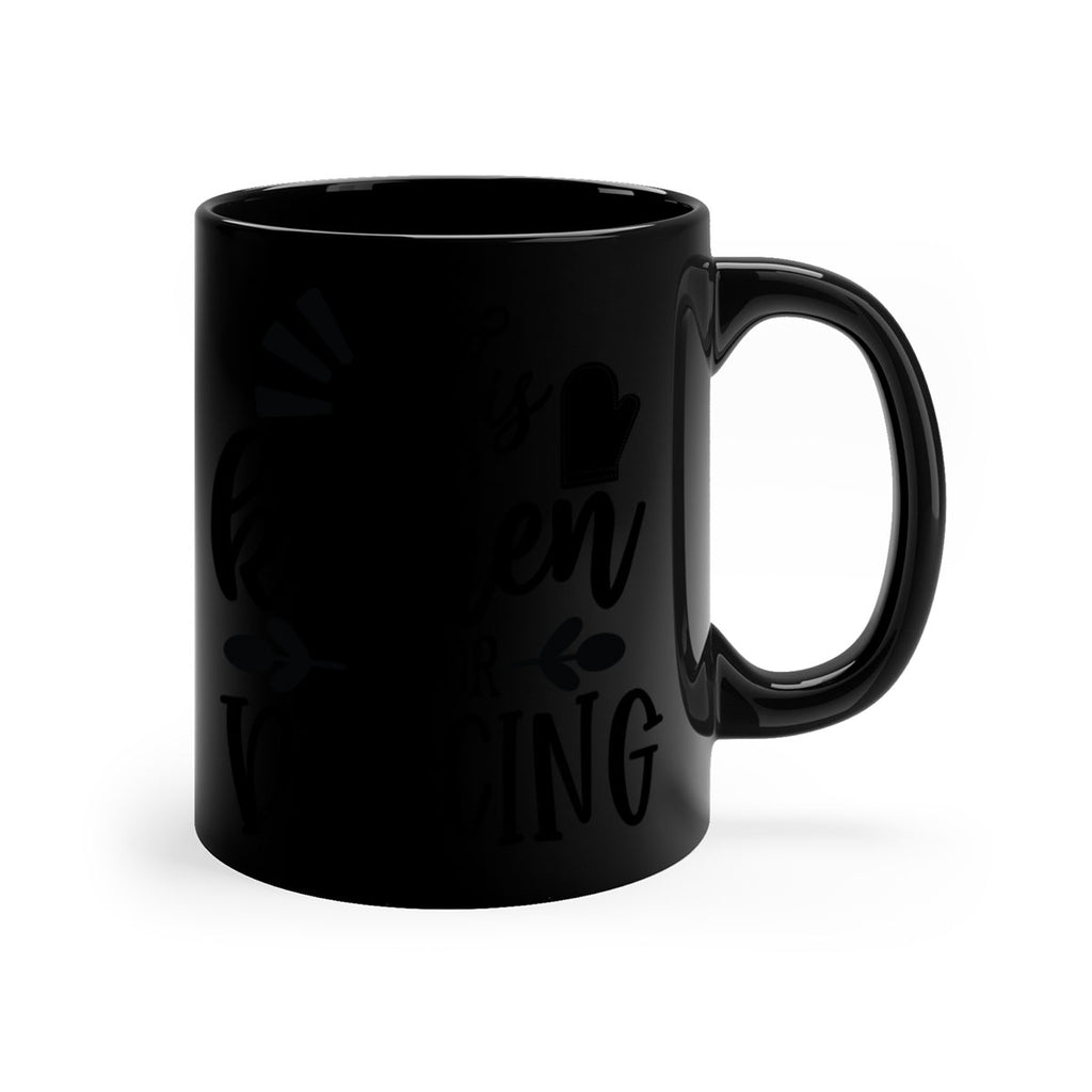 this kitchen is for dancing 74#- kitchen-Mug / Coffee Cup