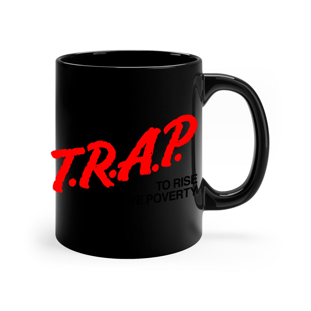 trap 17#- black words - phrases-Mug / Coffee Cup