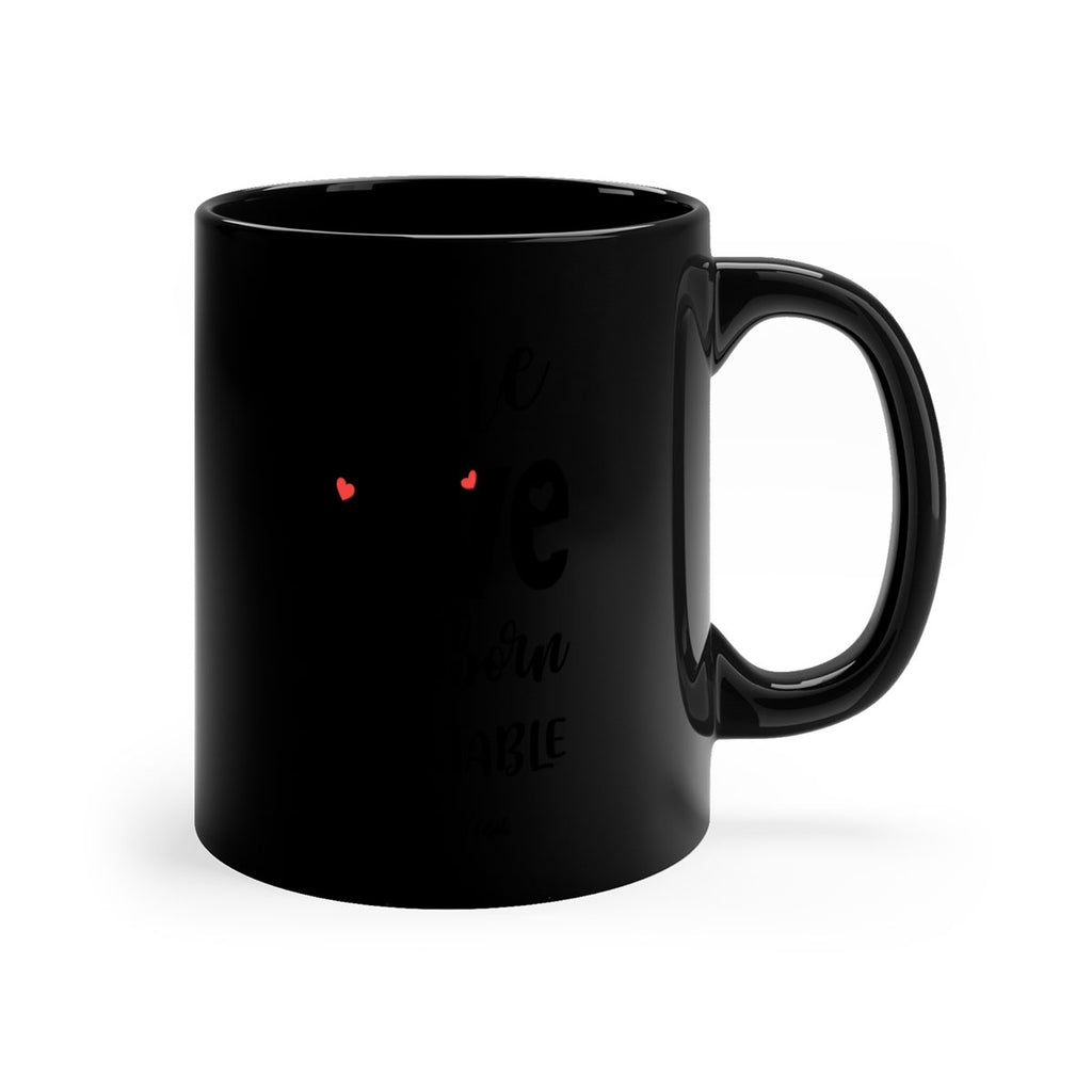 true love was born in a stable style 1223#- christmas-Mug / Coffee Cup