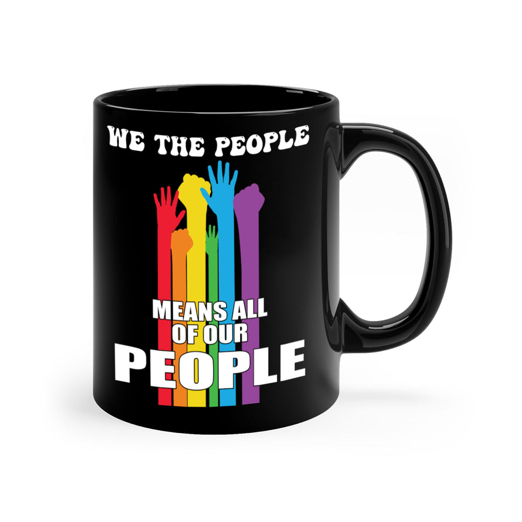 we the people means all lgbt 4#- lgbt-Mug / Coffee Cup
