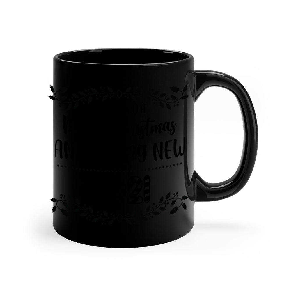 wish you a merry christmas and happy new year style 1242#- christmas-Mug / Coffee Cup