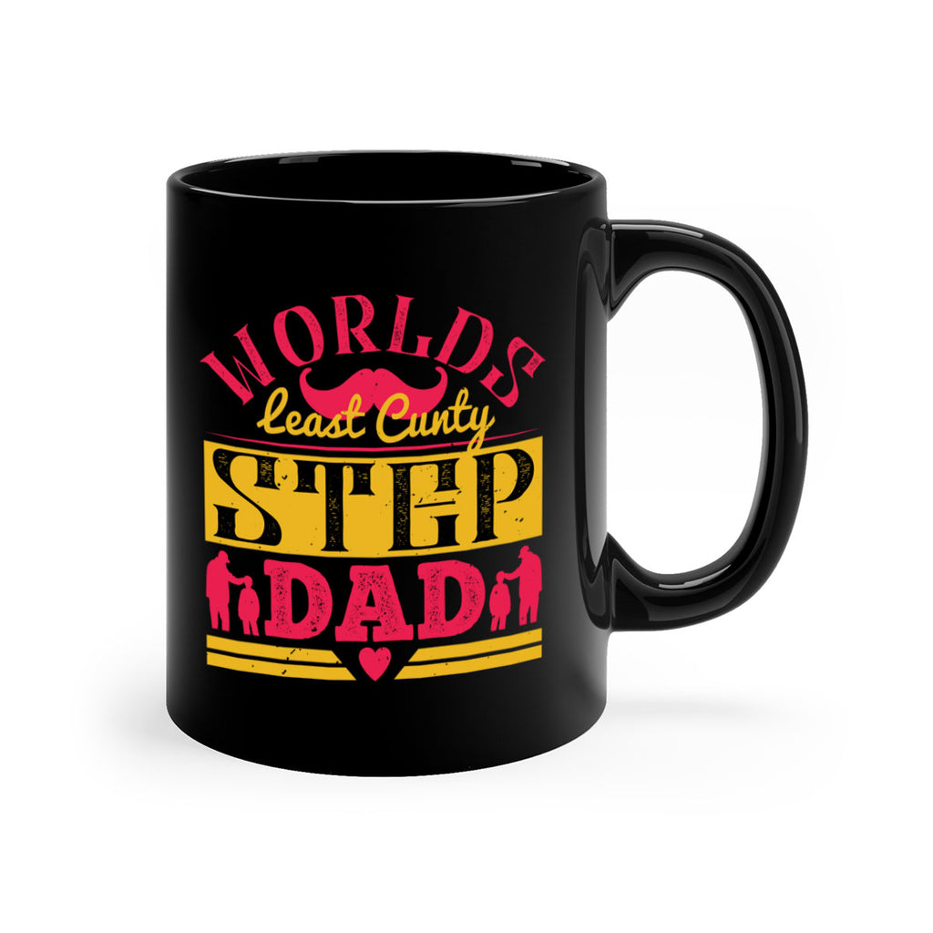 worlds least cunty step dad 140#- fathers day-Mug / Coffee Cup