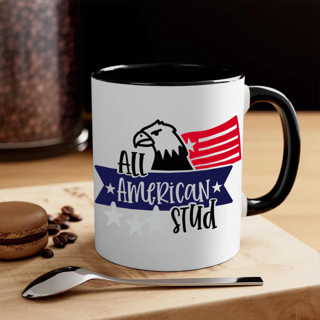 All American Stud Style 142#- 4th Of July-Mug / Coffee Cup