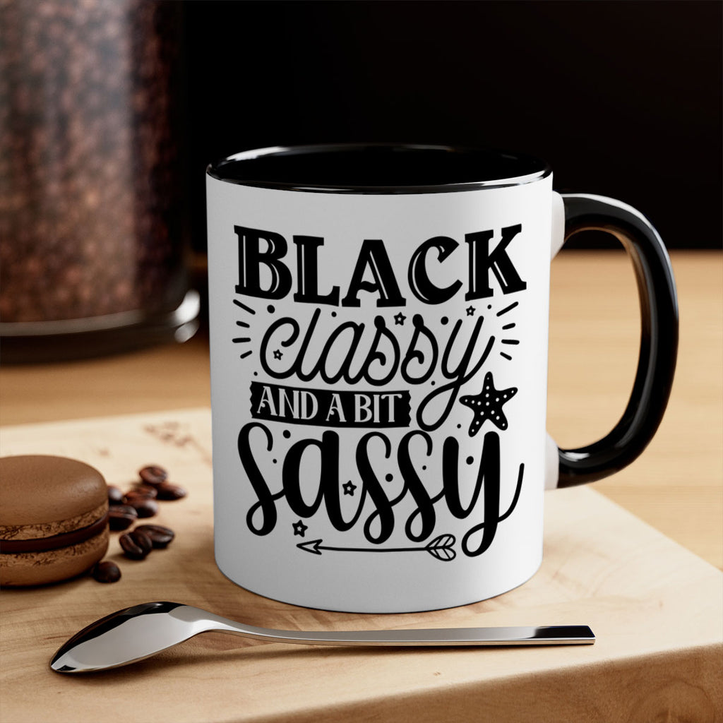 Black classy and a bit sassy Style 61#- Black women - Girls-Mug / Coffee Cup