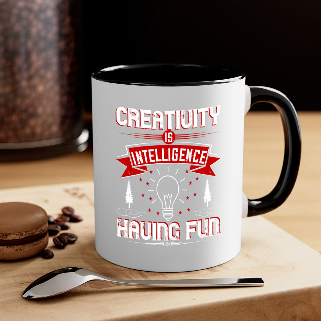 Creativity Is Intelligence Having Fun Style 49#- motivation-Mug / Coffee Cup