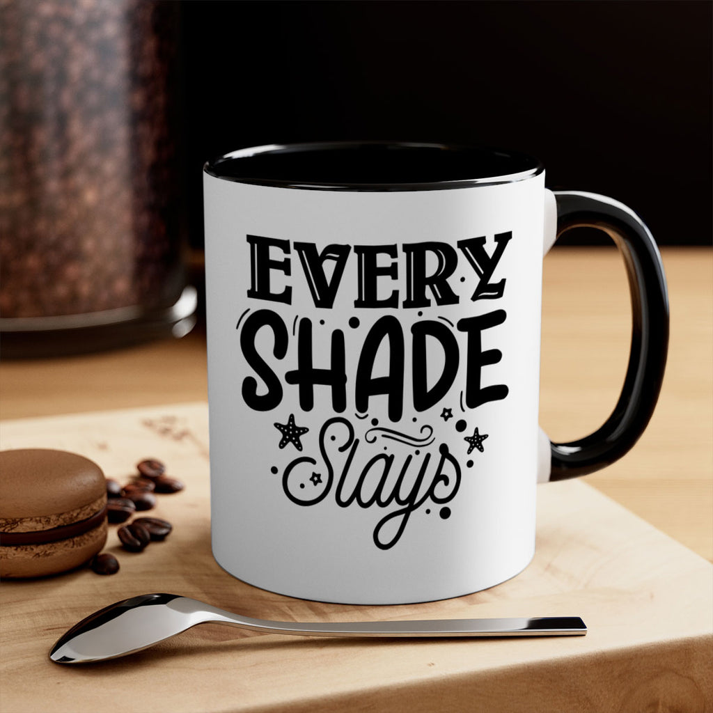 Every shade slays Style 38#- Black women - Girls-Mug / Coffee Cup