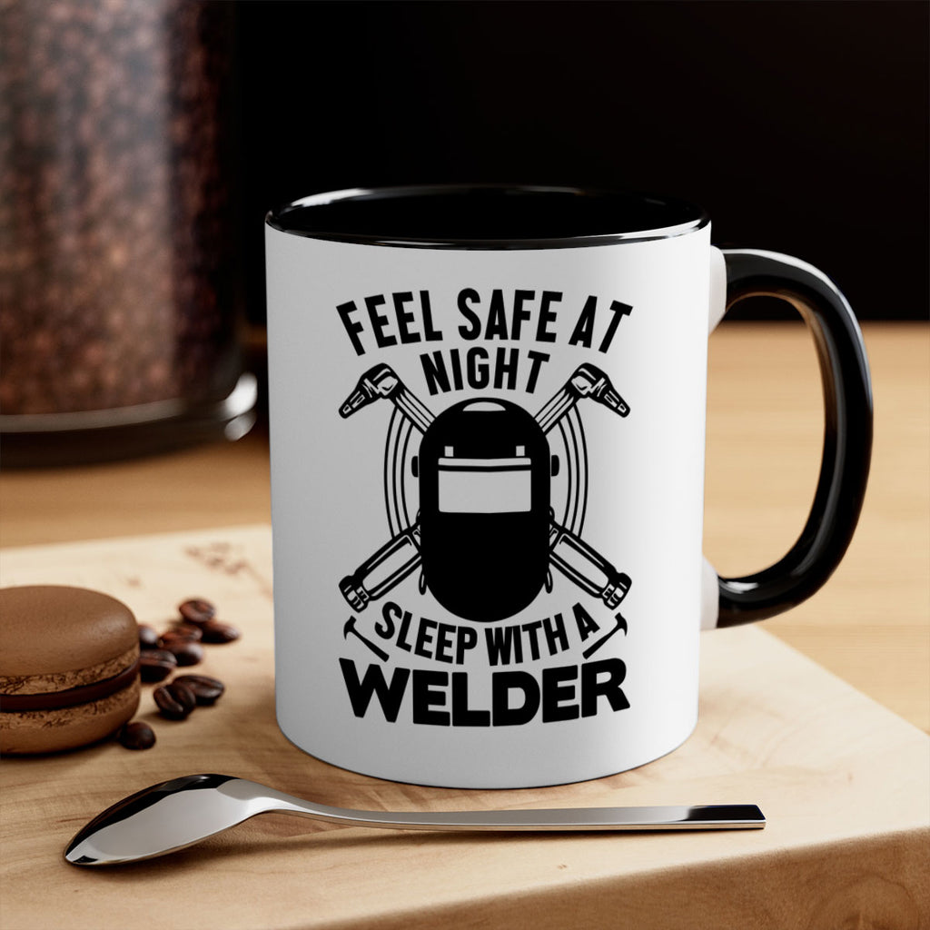 Feel safe at night Style 9#- welder-Mug / Coffee Cup