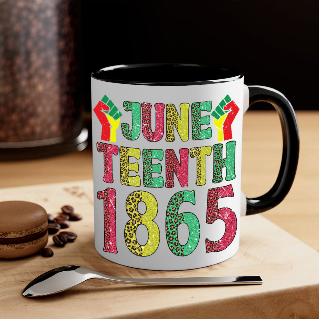 Fist Juneteenth Since 1865 Design Png 10#- juneteenth-Mug / Coffee Cup