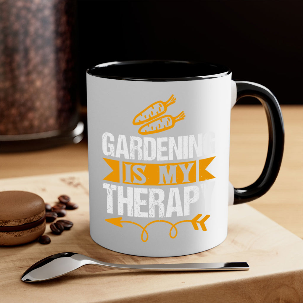 Gardending is my Therapy 64#- Farm and garden-Mug / Coffee Cup