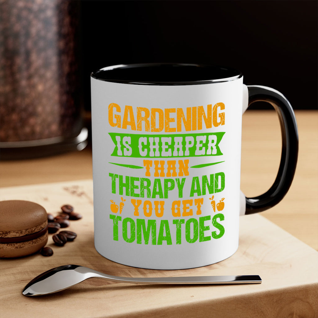 Gardening is cheaper than therapy 63#- Farm and garden-Mug / Coffee Cup