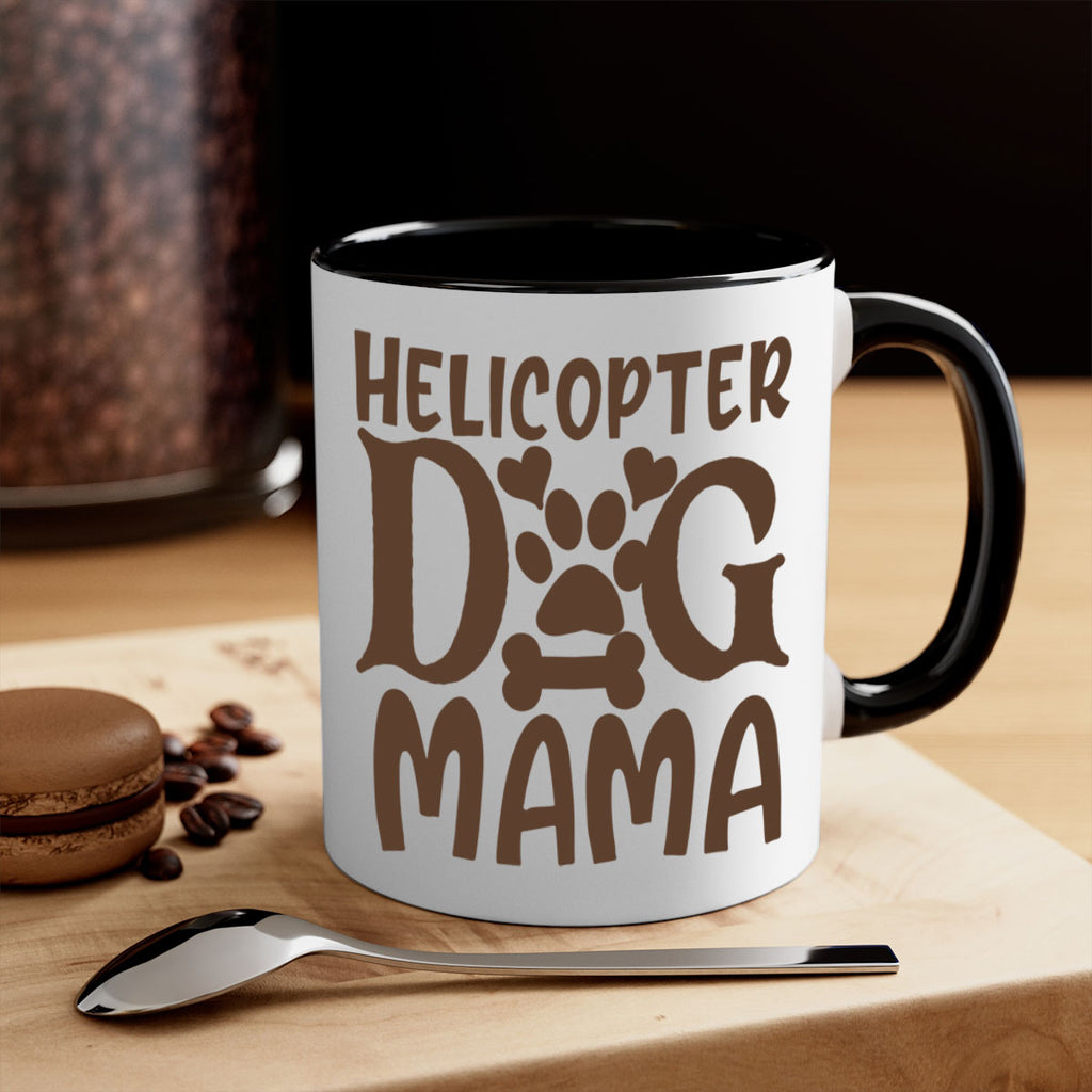 Helicopter Dog Mama Style 87#- Dog-Mug / Coffee Cup